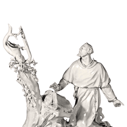 Filippo Cuccumos, San Francesco riceve le stigmate - Roma, 1769