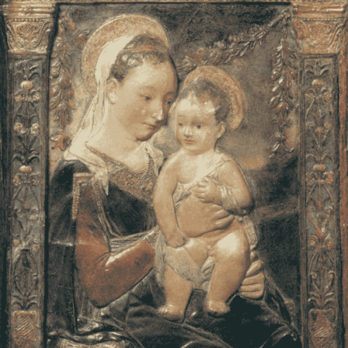 ROSSELLINO MADONNA CON BAMBINO - CAT.N.