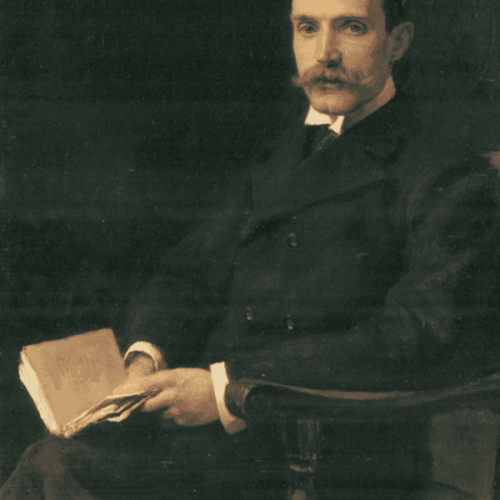 Vanotti Alessandro, Ritratto di Guido Cagnola, olio su tela cm. 120 x 86, Collezione Cagnola, Gazzada (Va) inv. DI (col)